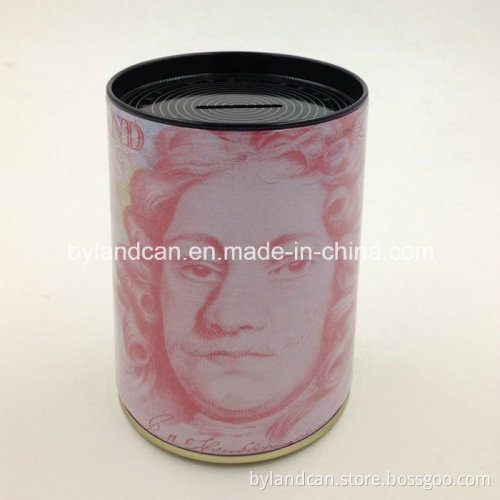 Tin Coin Bank- Gbp Version